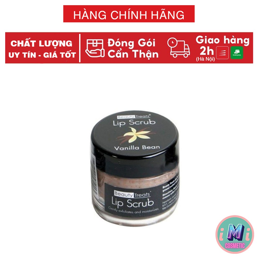 Tẩy da chết môi Beauty Treats Lip Scrub hàng chuẩn.