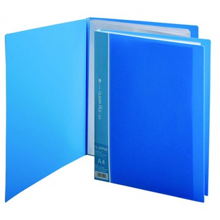 Bìa nhựa 20 lá Thiên Long FO DB-01 (loại 1)