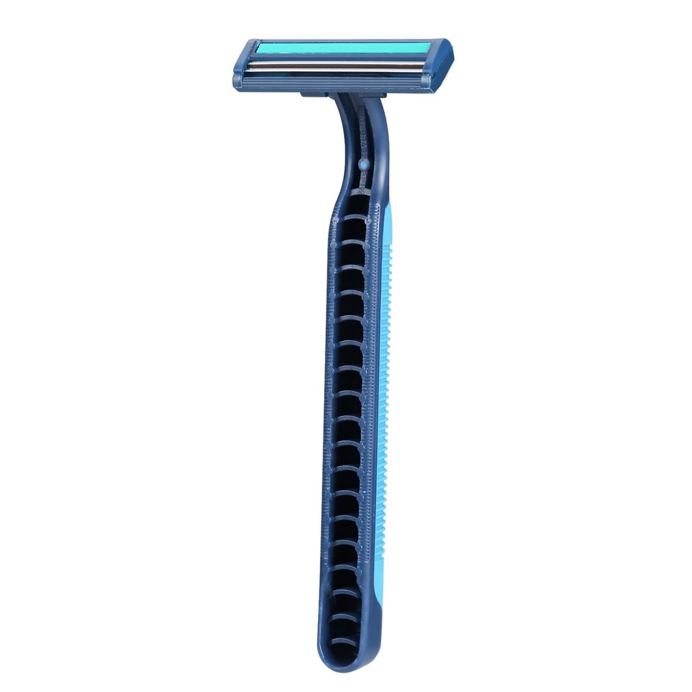 Gillette Blue II / Blue 2 Plus  / Dao Cạo Râu An Toàn 2 Lớp Có Giá Đỡ Cầm Tay 5.24
