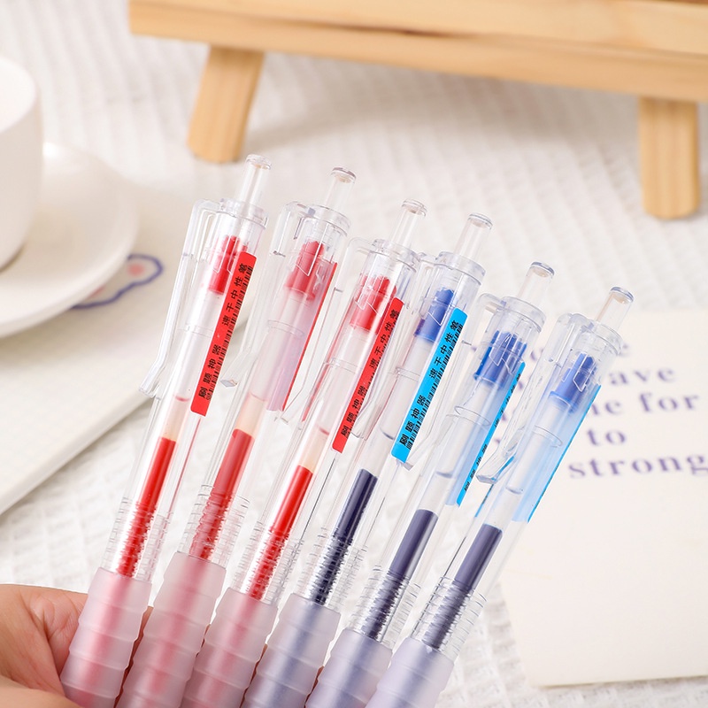 Bút Mực Gel Nhanh Khô Đầu ST Tiện Dụng Cho Học Sinh