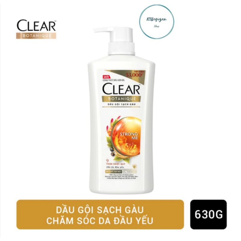 Dầu Gội Clear Thảo Dược 630g