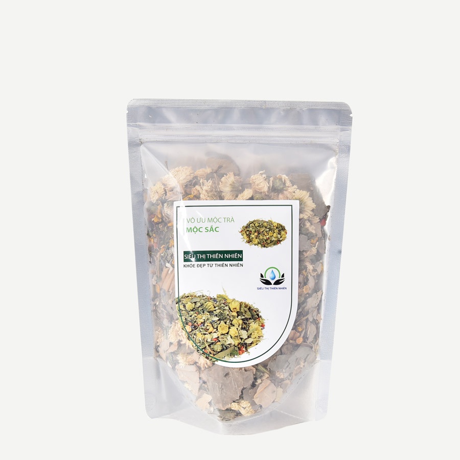 Trà Hỗ Trợ Mất Ngủ, Ngủ Ngon, An Thần Siêu Thị Thiên Nhiên, Vô Ưu Mộc Trà Lọ 100g