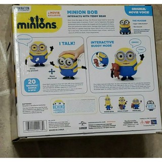 Đồ chơi minion interactive bob hay stuart (siêu hiếm, thinkways)