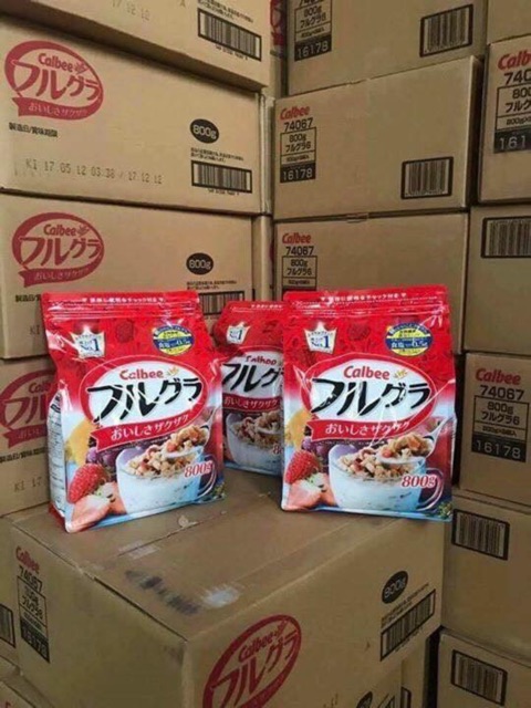 Ngũ cốc Calbee 800g Nhật Bản ( sẵn) | BigBuy360 - bigbuy360.vn