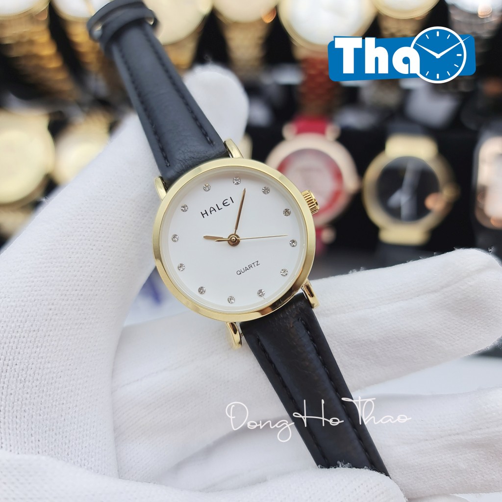 [Mã FAMAYFA2 giảm 10K đơn 50K] Đồng Hồ Nữ Dây Da Halei 542 Thiết Kế Tối Giản Sang Chảnh Chống Nước | BigBuy360 - bigbuy360.vn