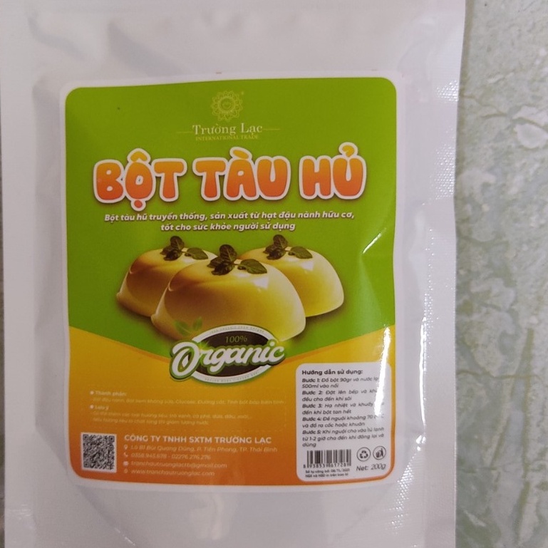 Bột tàu hủ Singapore,bột tàu hũ 200g /pudding trứng/bột tàu hũ, bột nấu tàu hũ