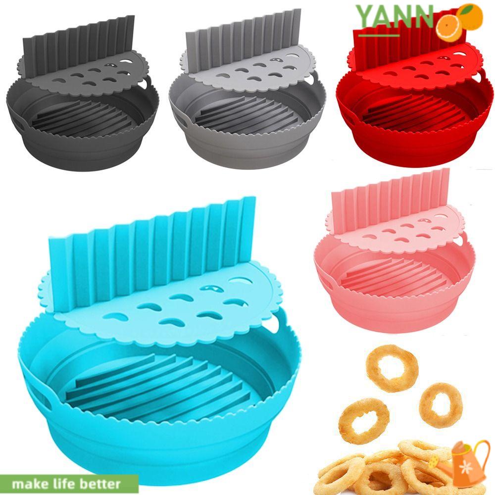 Khay Nướng Bbq Hình Tròn Chất Liệu Silicon Mềm Kèm Tấm Lót Chia Ngăn Thay Thế Và 1 Khay Nướng