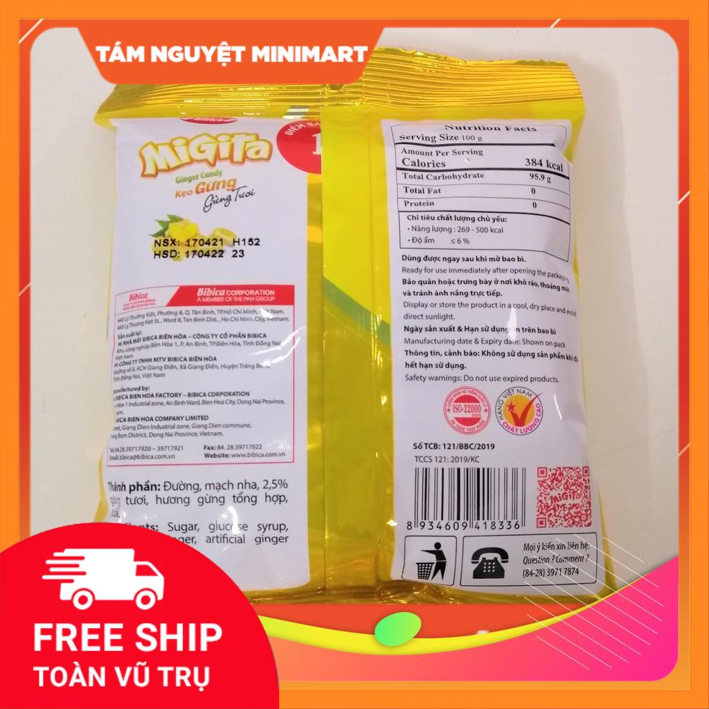 Kẹo ngậm Gừng/Quế Migita 70G