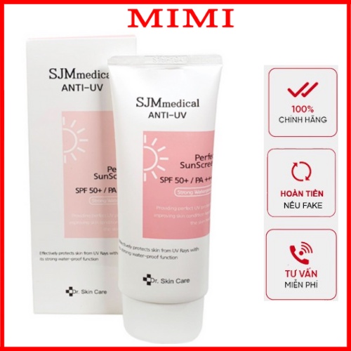 Kem Chống Nắng Dưỡng Da SJM Medical Anti UV Perfect SunScreen SPF50+/PA+++ - Hàng Cao Cấp