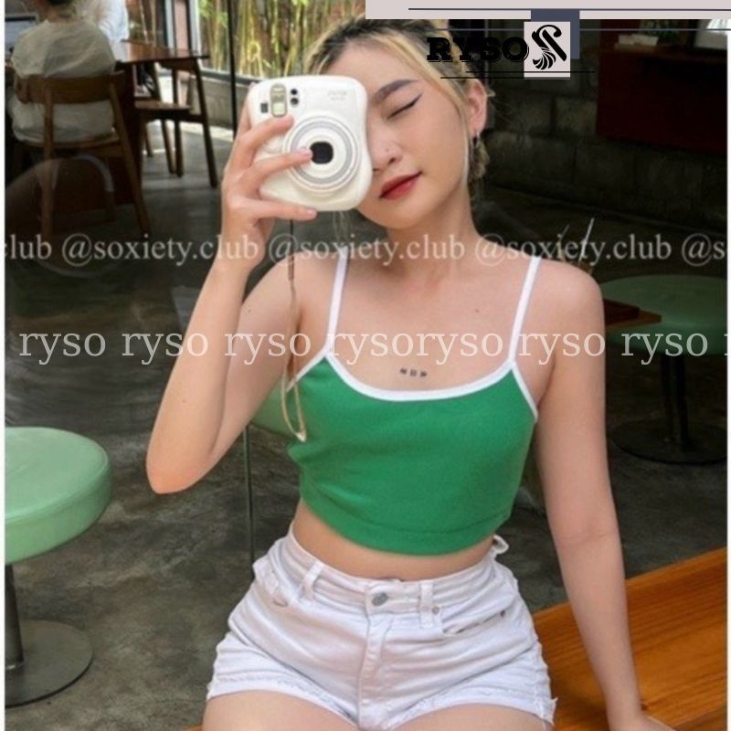 Áo Ống Croptop Trơn Croptop Chất Borip Co Giản Mịn Mát , Áo Không Dây Sexy Basic