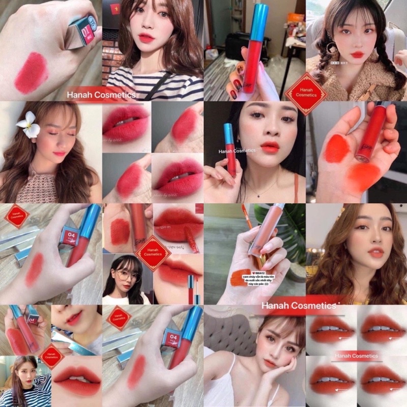 Son Kem Siêu Lì BBIA Last Velvet Lip Tint Full Màu
