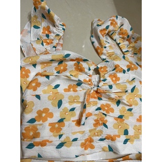 pass set váy áo hoa remolacha size S