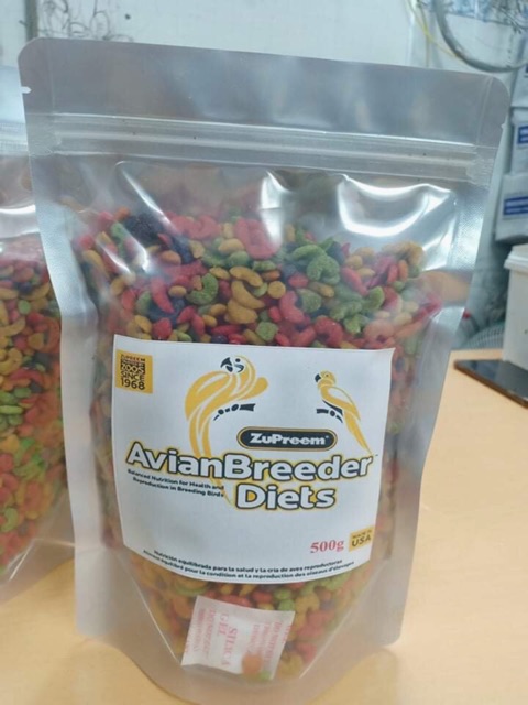 Hạt trái cây cho vẹt trung , lớn gói 500g hsd 12/2024.