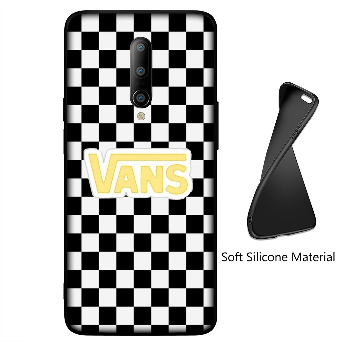 Samsung Galaxy S21 Ultra S8 Plus F62 M62 A2 A32 A52 A72 S21+ S8+ S21Plus Casing Soft Silicone VANS Fashion cute logo Phone Case