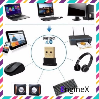 USB Bluetooth V4.0 kết nối bàn phím, chuột tay cầm chơi game, loa...dành cho PC, Laptop
