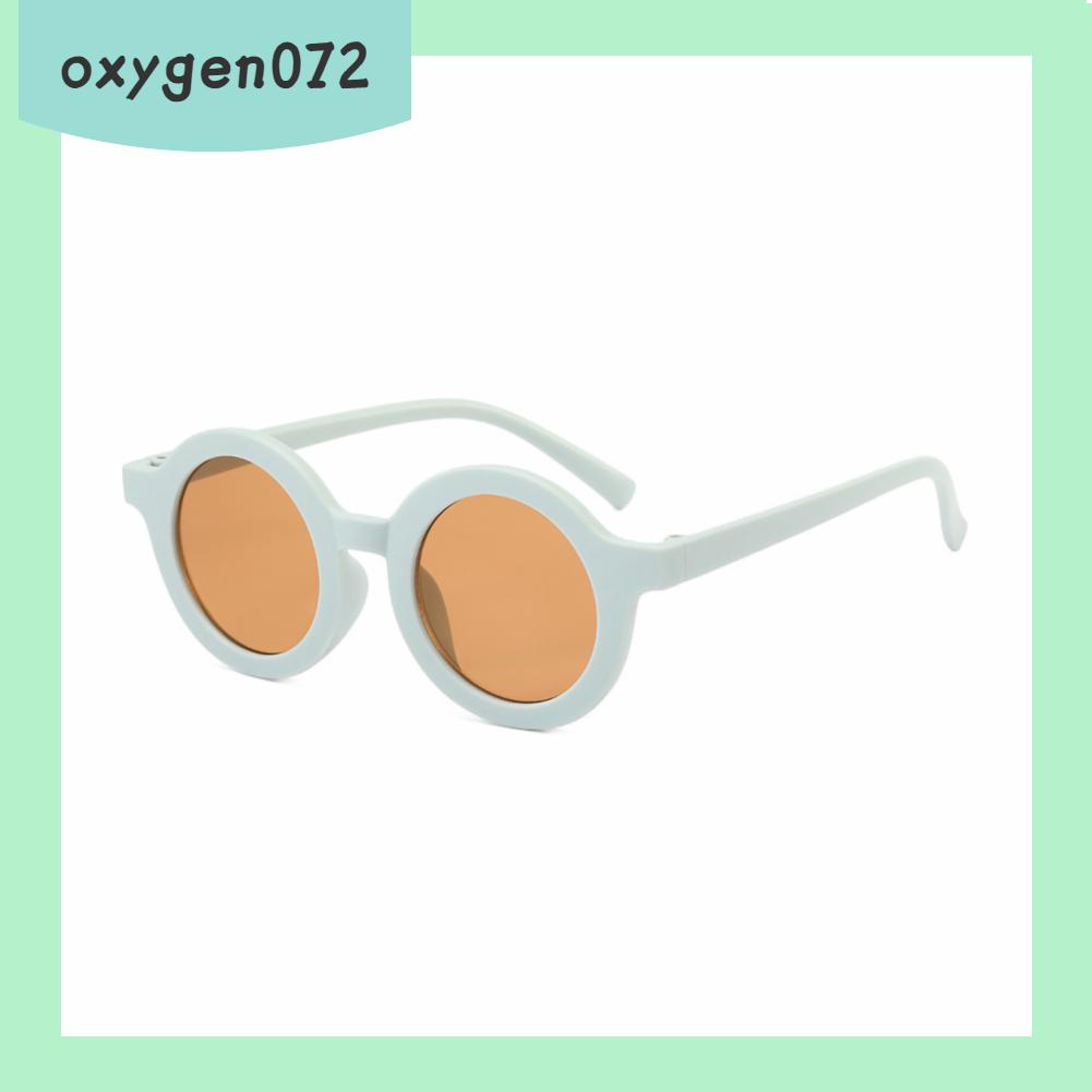 Oxygen072 Kids Polarized Sunglasses Fashion Round Frame UV Protection for Girl Boy Gifts Beach Travel
