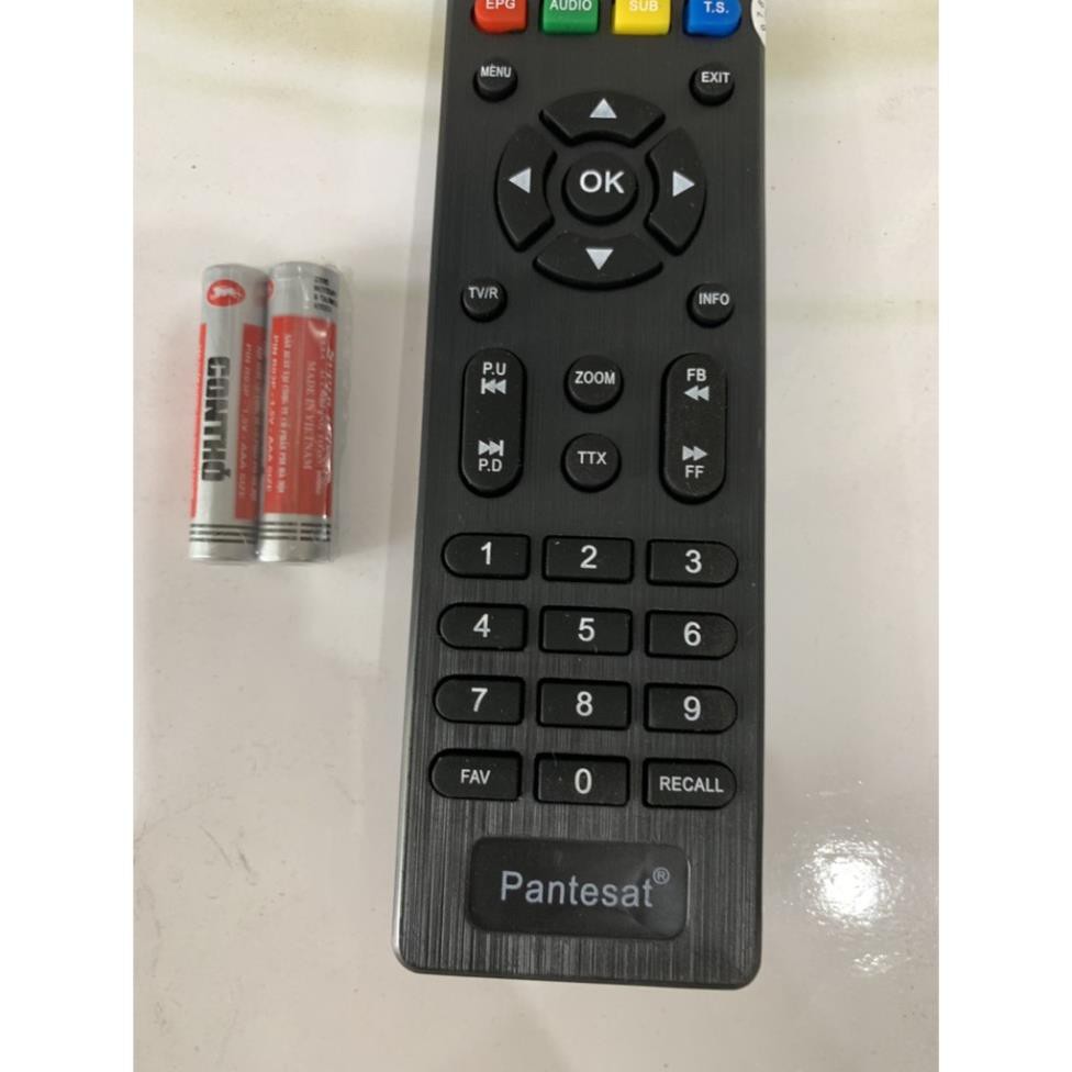 Remote - điều khiển đầu thu PANTESAT T2