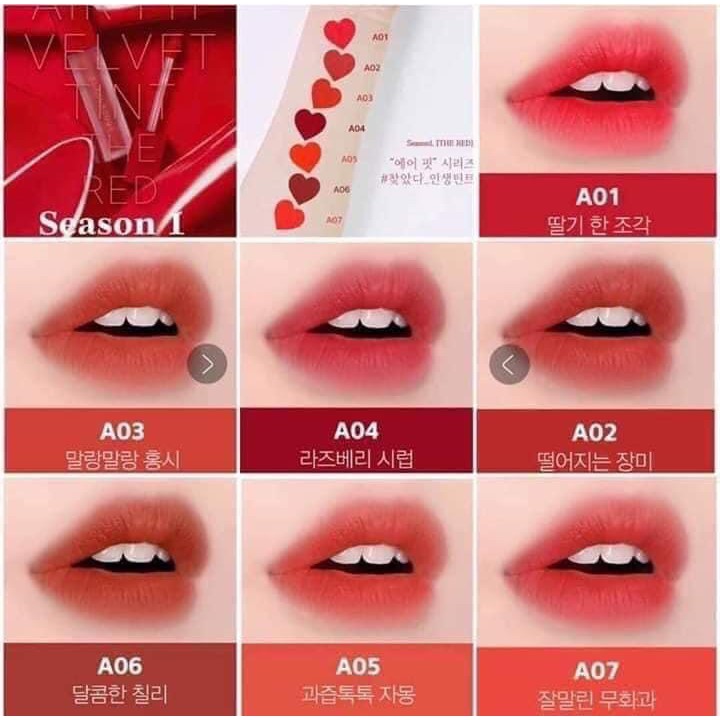 SON BLACK ROUGE AIR FIT VELVET TINT VER 1 | BigBuy360 - bigbuy360.vn