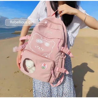Balo Thời Trang Nam Nữ đi học sinh viên học sinh Ulzzang TEDDY Cấp 1 2 3