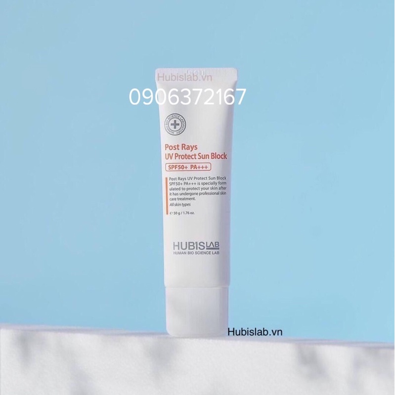 Kem chống nắng post ray uv protect sunblock Hubislab