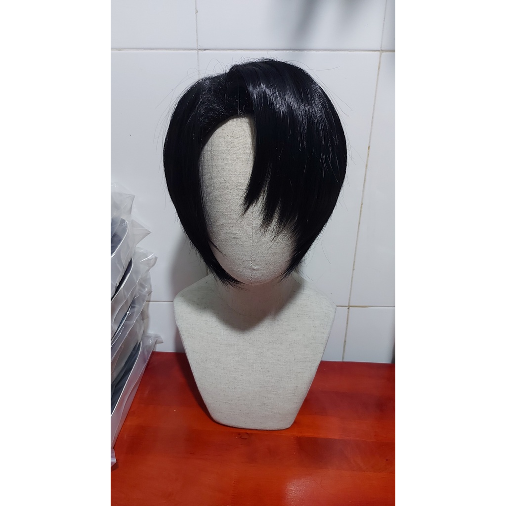 Wig/tóc giả nâu đen cosplay Yuta Okkotsu Jujutsu Kaisen chú thuật hồi chiến