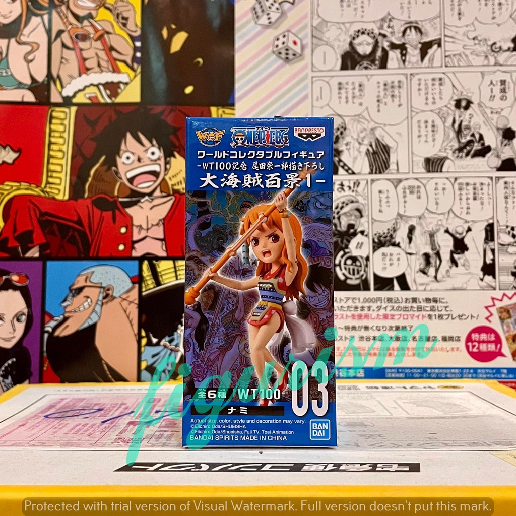 WCF Nami WT100 World Top 100 Series one piece Vol.1 wt 03 Authentic Japan