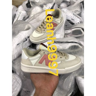 Giày thể thao sneaker N chữ hồng