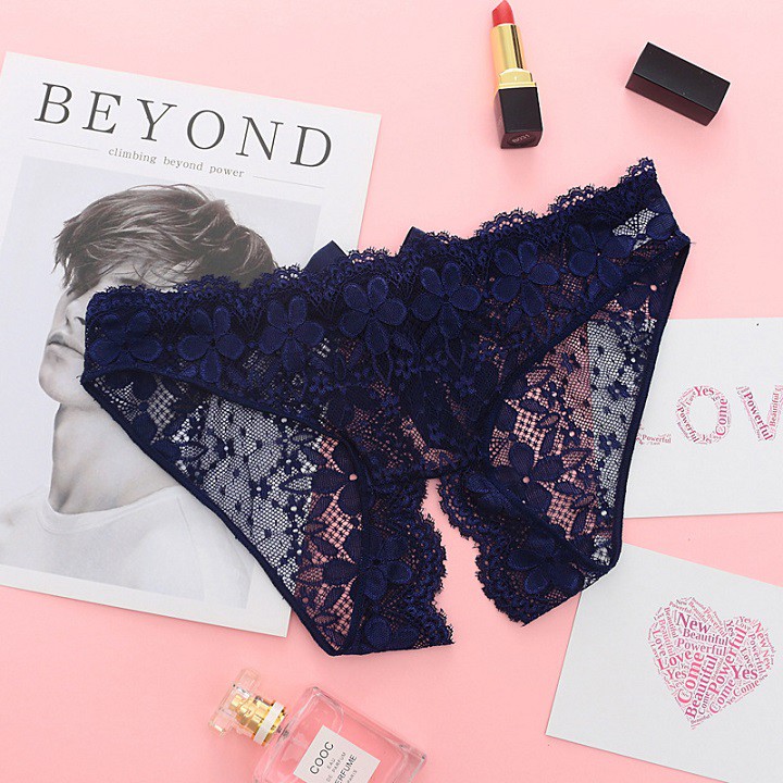 Quần lót ren gợi cảm - Quần lót nữ ren xẻ đáy - AQ114 | BigBuy360 - bigbuy360.vn
