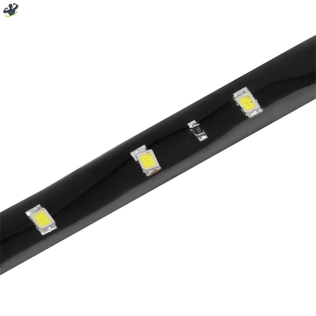 Dải đèn LED dài 30cm 12V 15 bóng chống thấm nước dùng trang trí xe ô tô / mô tô