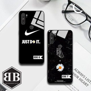 Ốp lưng kính cường lực Vsmart Active 3 các mẫu hoa cúc hot trend