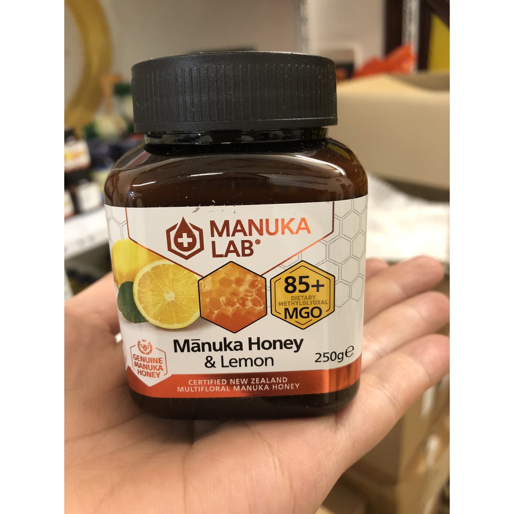 Mật ong chanh Manuka Honey & Lemon UK tốt cho sức khỏe