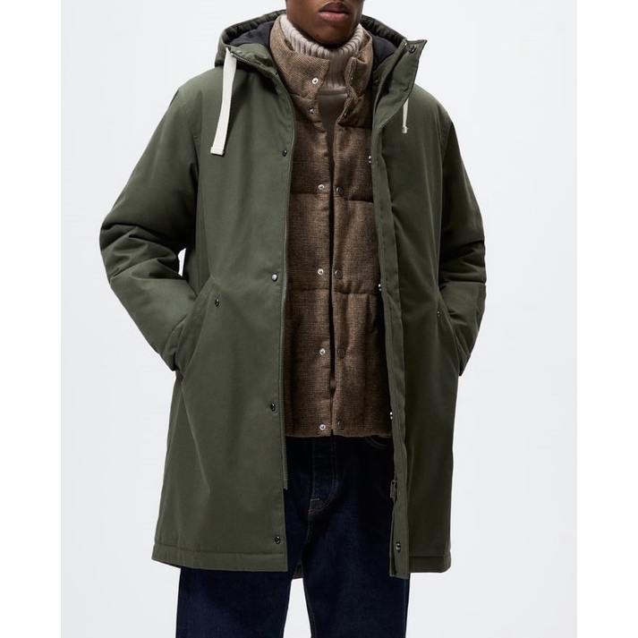 Áo khoác parka Zara authentic PUFFER