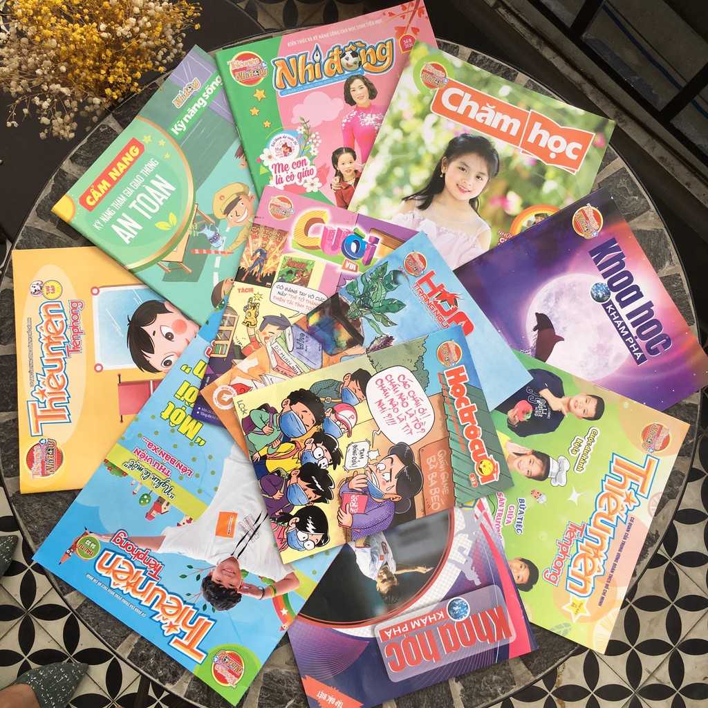 Combo 11 ấn Phẩm Bao Thiếu Nien Tiền Phong Va Nhi đồng Shopee Việt Nam