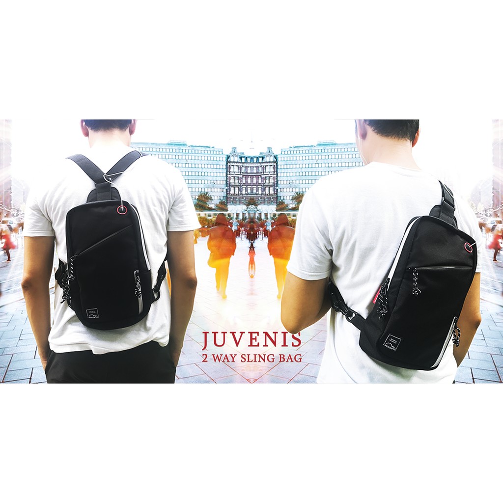 Túi đeo chéo, balo Juvenis Levante, Unisex nam nữ | Shopee Việt Nam