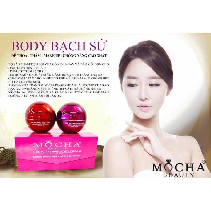 KEM BODY BẠCH SỨ MOCHA - HÀNG CHÍNH HÃNG