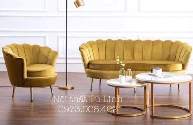 Sofa sò 1m6+ ghế đơn sò ( báo giá kích thước khác )