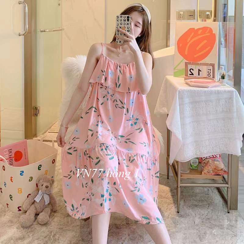 VÁY LANH SĂN Hàng Giao Luôn MẶC NHÀ ĐẦM MẶC NHÀ VN77