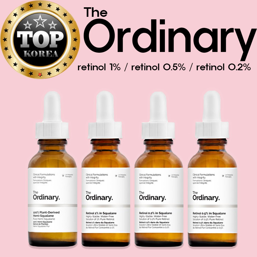 Tinh chất The Ordinary 10% + Zinc 1%/Hyaluronic Acid 2%+ B5/Alpha Arbutin 2%/Caffeeine/Aarbutin 23%/Ccw 100% chính hãng