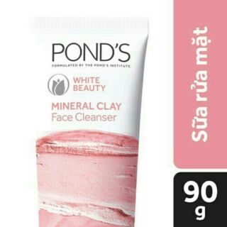 Sữa rửa mặt Ponds đất sét khoáng sạch sâu & sáng da 90g