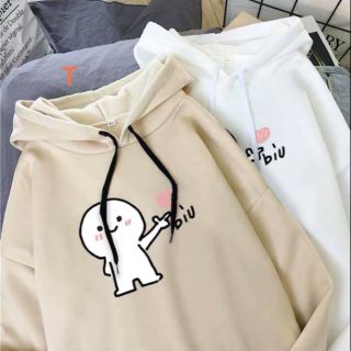 Hoodie búng tim Biu_Trj