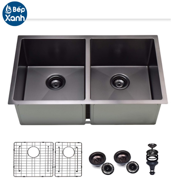 [FREESHIP HCM] Chậu Rửa Chén Vision Manual Sink Ecalite ESD-8046HB - Chất Liệu Inox 304