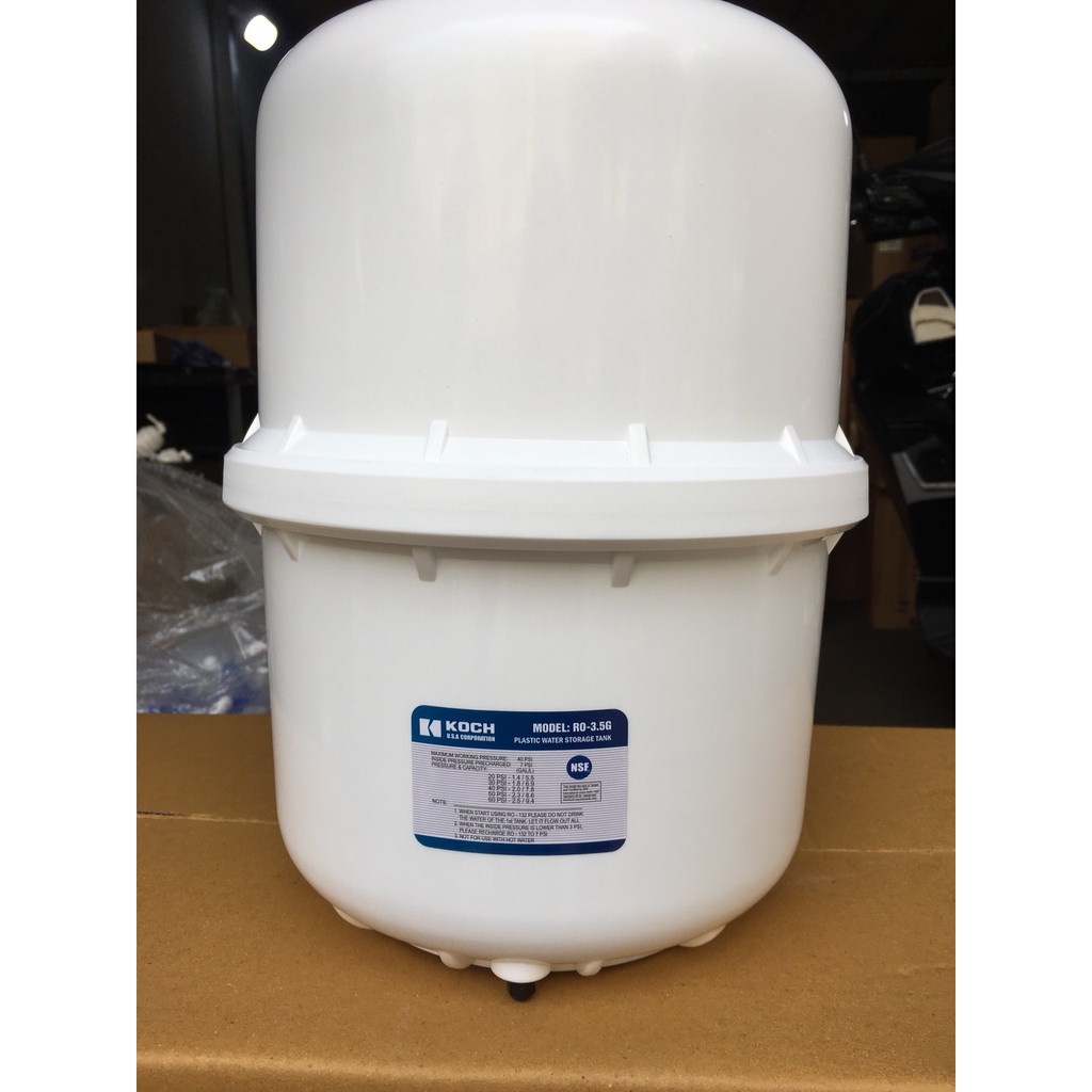 Bình áp nhựa máy lọc nước RO 8L
