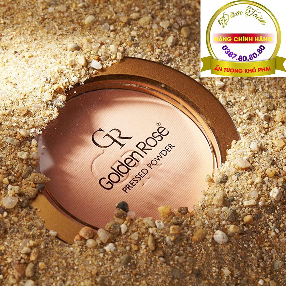 Phấn phủ SIÊU MỊN, KIỀM DẦU, ĐA NĂNG, CHE KHUYẾT ĐIỂM, CHÍNH HÃNG golden rose pressed powder madein thổ nhĩ kỳ | BigBuy360 - bigbuy360.vn