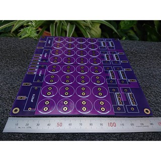 PCB nguồn đôi 32 tụ điện (Màu tím)