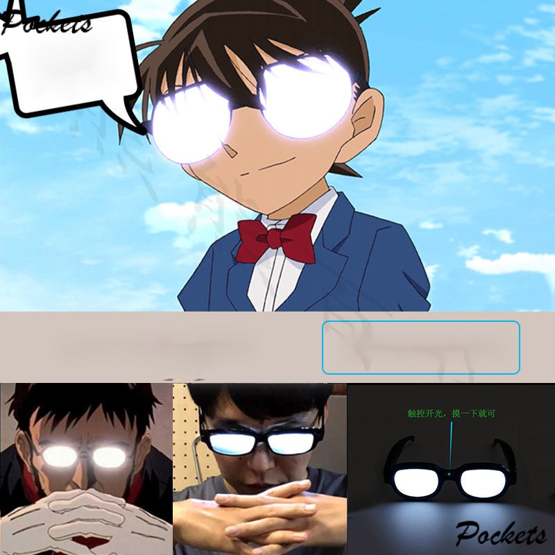 Mắt Kính Hóa Trang Nhân Vật Anime Conan 2 5KHI