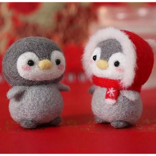Bộ len chọc chim cánh cụt dễ thương🐧🐧