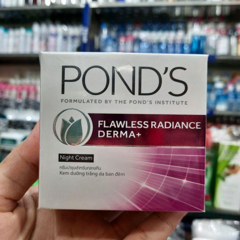 Kem Dưỡng Trắng Da, Giảm Thâm Nám Pond’s Flawless White Ban Đêm (50g)