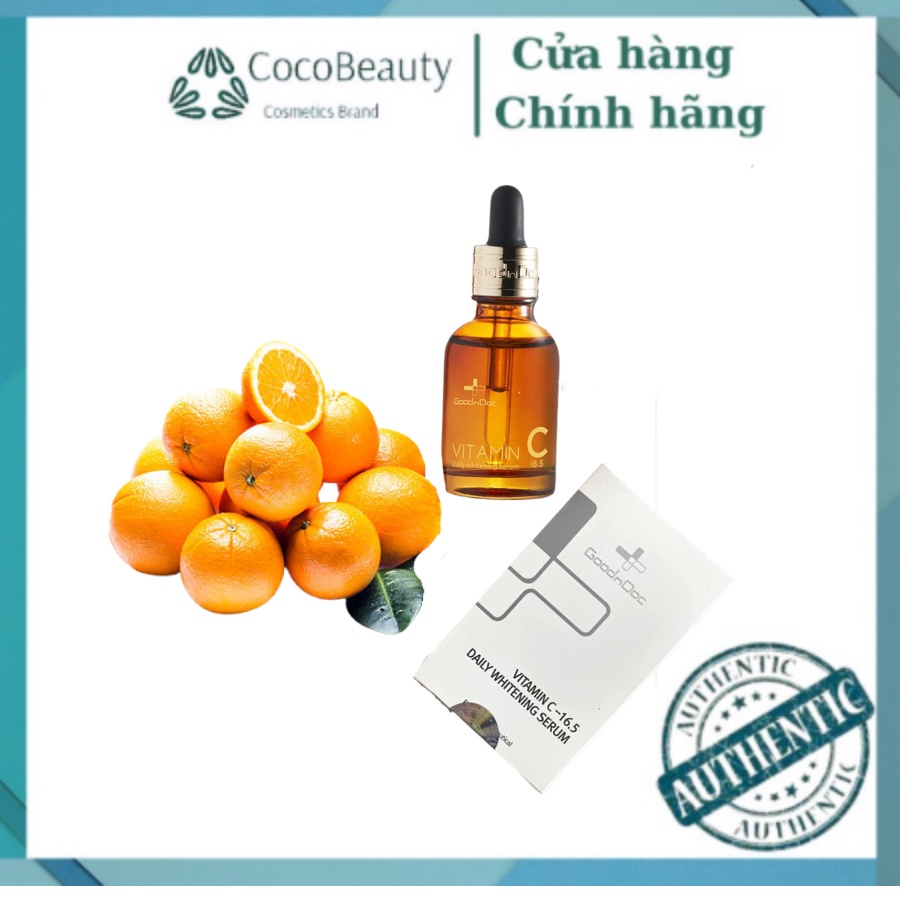 Serum GoodnDoc Vitamin C 30ml - Serum Dưỡng Ẩm Chống Lão Hóa Da GoodnDoc Vitamin C 30ml
