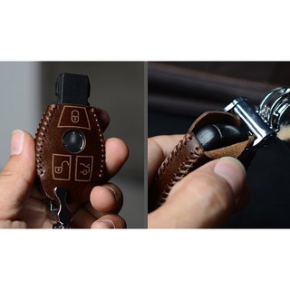 Bao da chìa khóa Mercedes