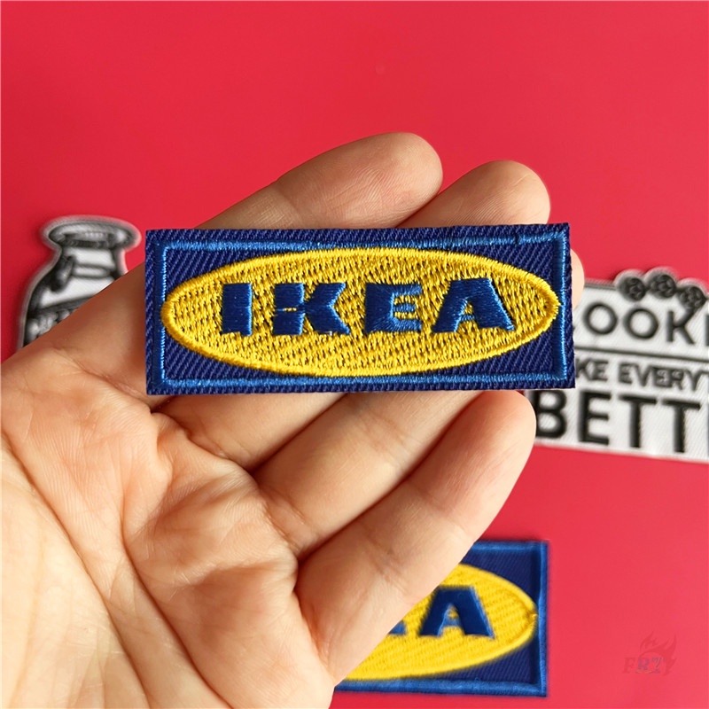 ☸ Ikea Miếng Dán Ủi Phong Cách Bắc Âu Sang Trọng ☸ 1 Miếng Dán Ủi Quần Áo Hình Bánh Quy Sữa